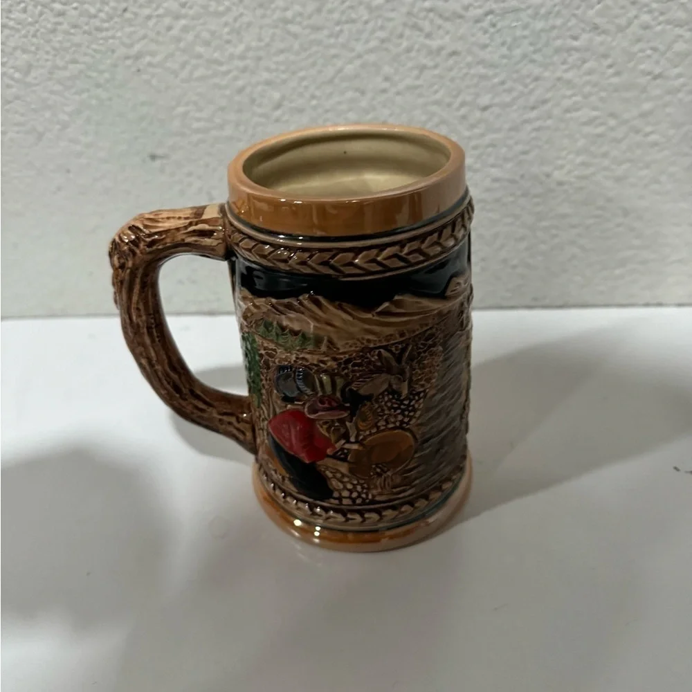 BUCKET OF BLOOD SALOON Vintage Prospector Beer Stein Mug Virginia City Nevada